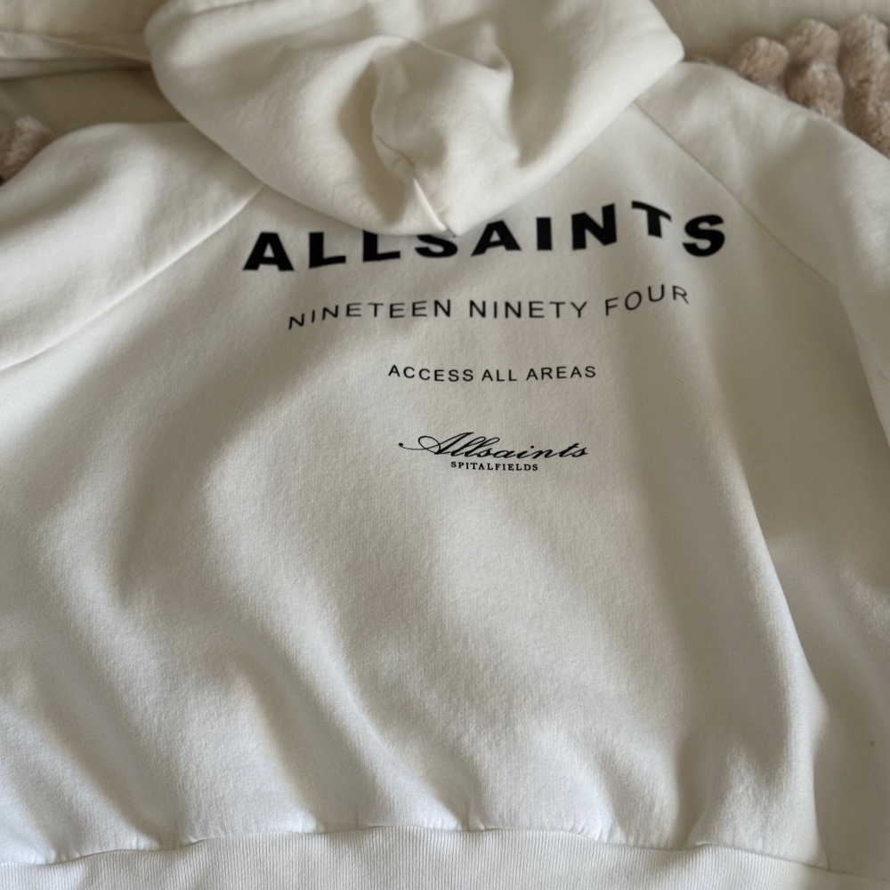 ALL SAINTS , WHITE , size M   NEW -never used